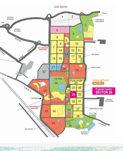नया रायपुर का सेक्टर 29: एक विस्तृत अवलोकन