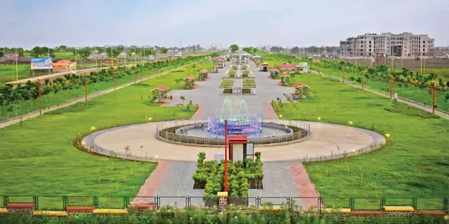 नवा रायपुर (अटल नगर) का आधुनिक सेंट्रल पार्क और खूबसूरत लैंडस्केप, Naya Raipur