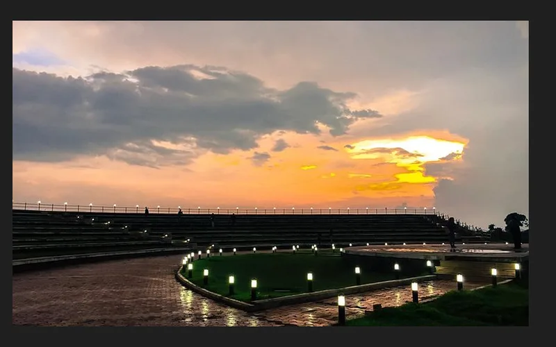 नवा रायपुर (अटल नगर)  का मनमोहक सूर्यास्त और खूबसूरत लैंडस्केप, Naya Raipur