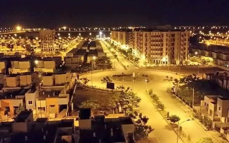 Sector27 Night View — Sector 27, Naya Raipur
